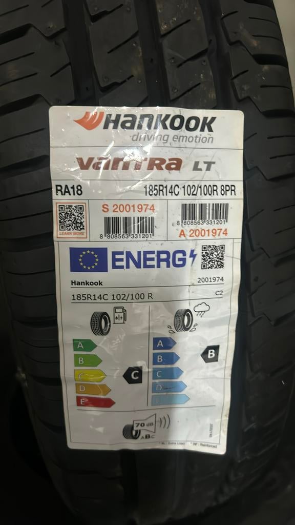 HANKOOK vantra LT 185R-14C, Auto-onderdelen, Banden en Velgen, Bestelwagen, Nieuw, Ophalen of Verzenden, Band(en)