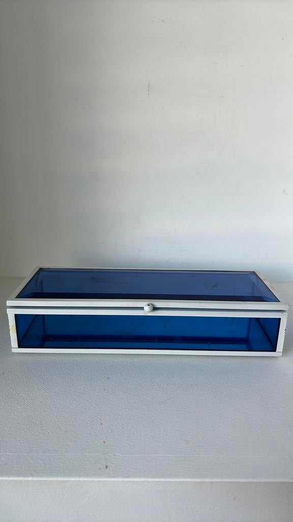 Xenos Glazen kistje 25x11x5 cm, Ophalen of Verzenden, Zo goed als nieuw, Minder dan 50 cm