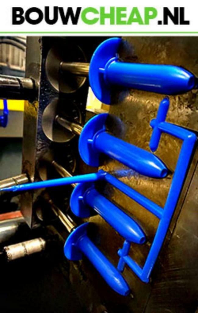 DAKSCHROEVEN MET KUNSTSTOFTULES BLAUW., Doe-het-zelf en Verbouw, Isolatie en Afdichting, Ophalen of Verzenden, Nieuw, Hardschuim (Pir)