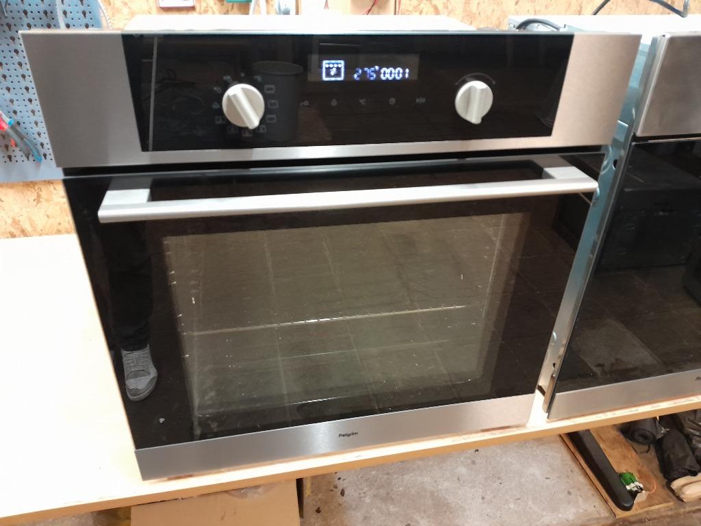 NETTE PELGRIM OVM516RVS HETE LUCHT OVEN TE KOOP, Witgoed en Apparatuur, Ovens, Gebruikt, Hete lucht, 60 cm of meer, Ophalen of Verzenden