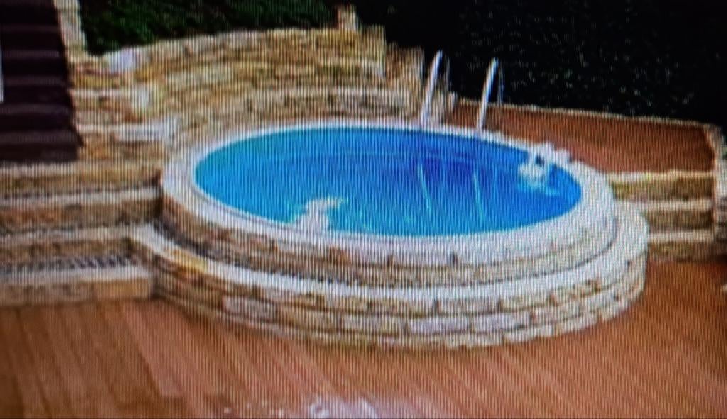 Inbouw zwembad rond, Tuin en Terras, Zwembaden, Nieuw, Minder dan 80 cm, 200 tot 400 cm, 300 cm of meer, Rond, Ophalen of Verzenden