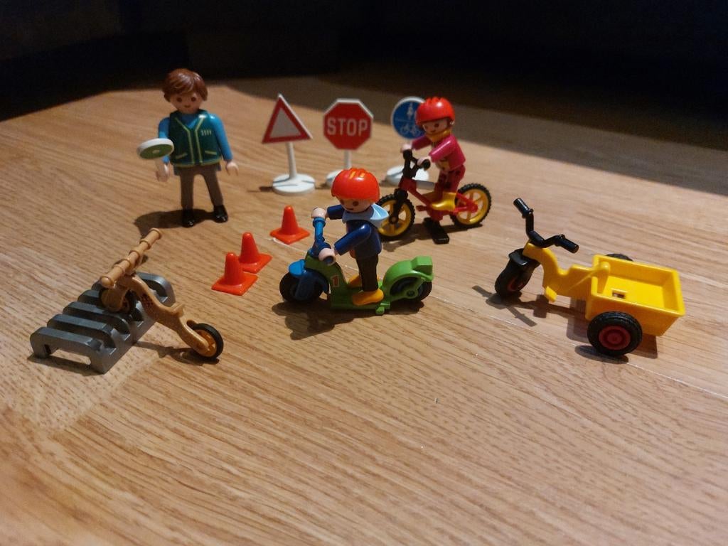 Playmobil 5571 - Verkeersschool, Ophalen of Verzenden, Gebruikt, Complete set