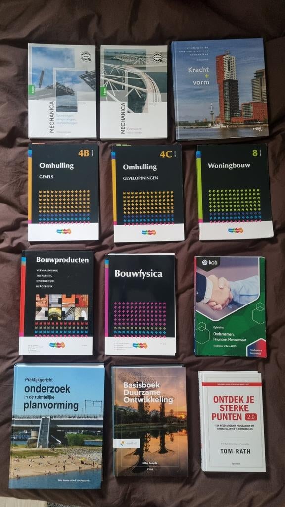 Bouwkunde boeken, Boeken, Ophalen of Verzenden, Zo goed als nieuw, School, Studie en Wetenschap
