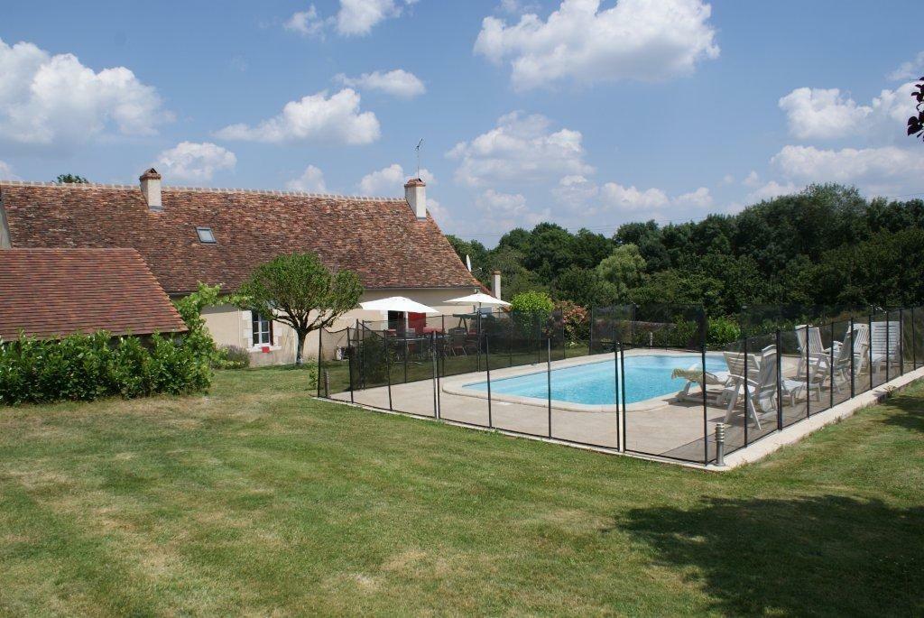 Vakantie boerderij, privé-zwembad, midden Frankrijk, 9pers., 4 of meer slaapkamers, In bos, Landelijk, Open haard