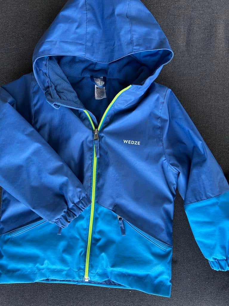 Wedze Winterjas/Skijas 4 jaar - Fleece, Waterdicht, Ophalen of Verzenden, Zo goed als nieuw, Jongen of Meisje