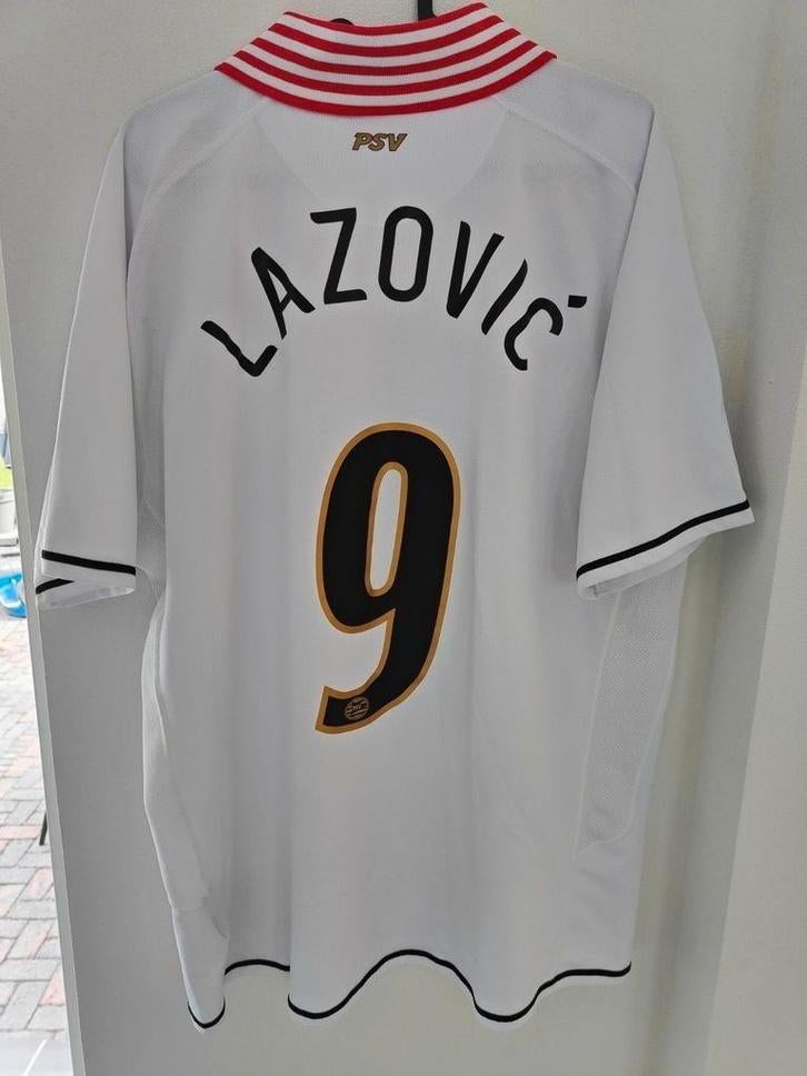 PSV uitshirt 2007 XL Nike #9 Lazovic originele vintage, Maat XL, Verzenden, Zo goed als nieuw, Shirt