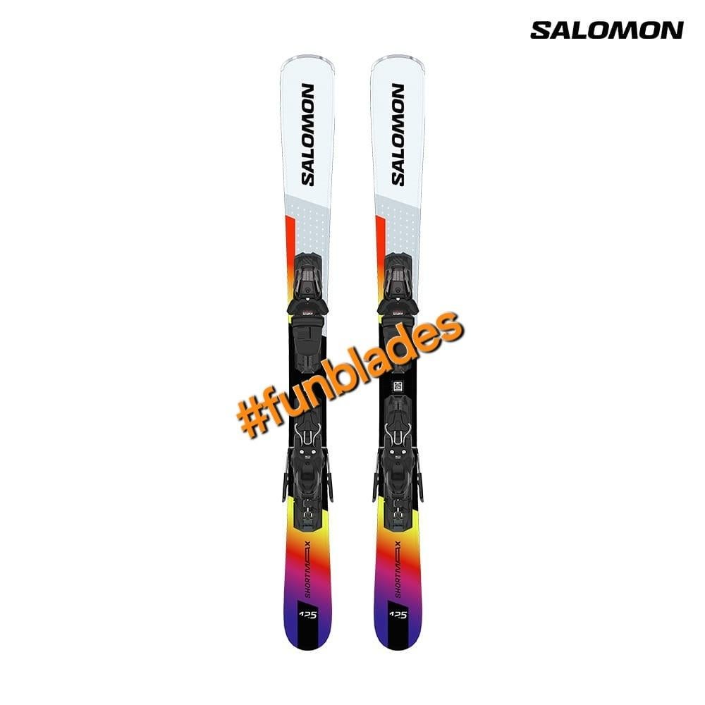 Salomon E Shortmax 125cm Snowblades - Nieuw Model 2026, Verzenden, 100 tot 140 cm, Nieuw, Salomon