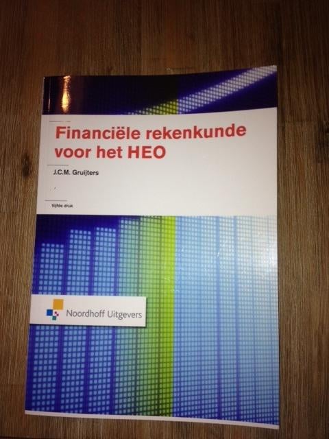 Te koop : financiële rekenkunde, Boeken, Ophalen of Verzenden, Beta, Zo goed als nieuw, HBO