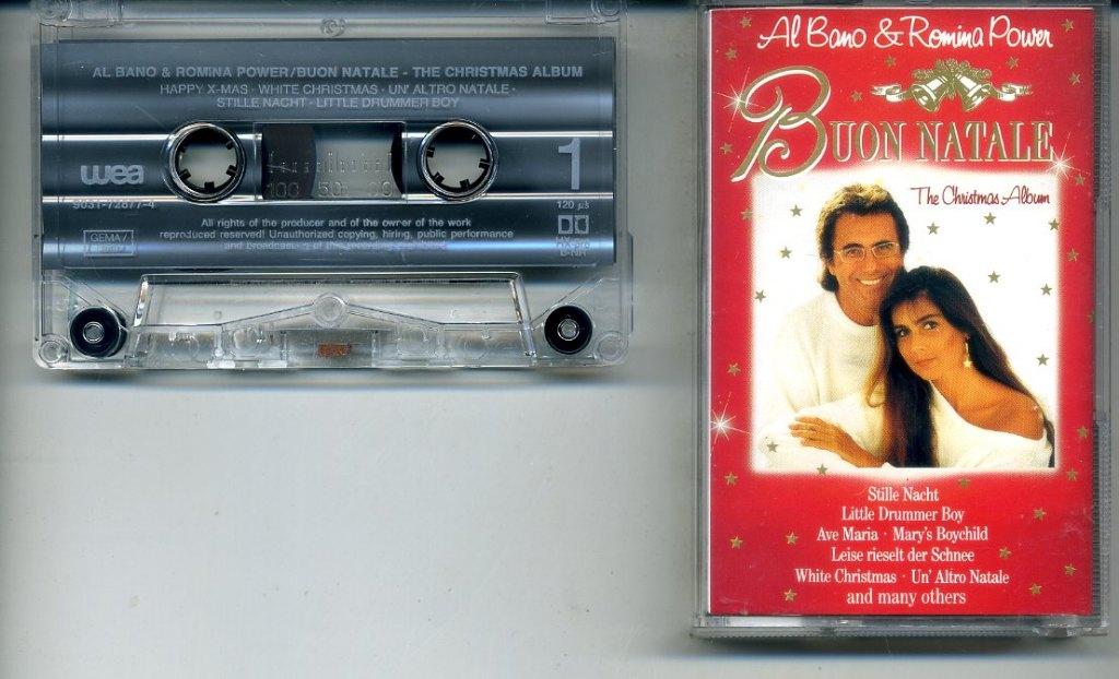 Al Bano & Romina Power – Buon Natale (The Christmas Album), Cd's en Dvd's, Cassettebandjes, Overige genres, 1 bandje, Ophalen of Verzenden
