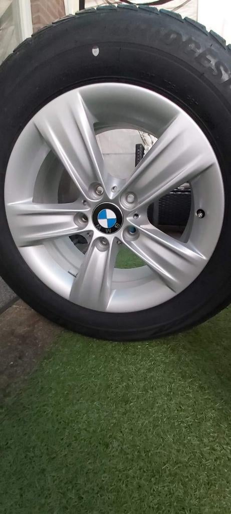 Lichtmetalen velgen bmw met goede winterbanden, Auto-onderdelen, Banden en Velgen, Ophalen, 16 inch, Banden en Velgen, Winterbanden