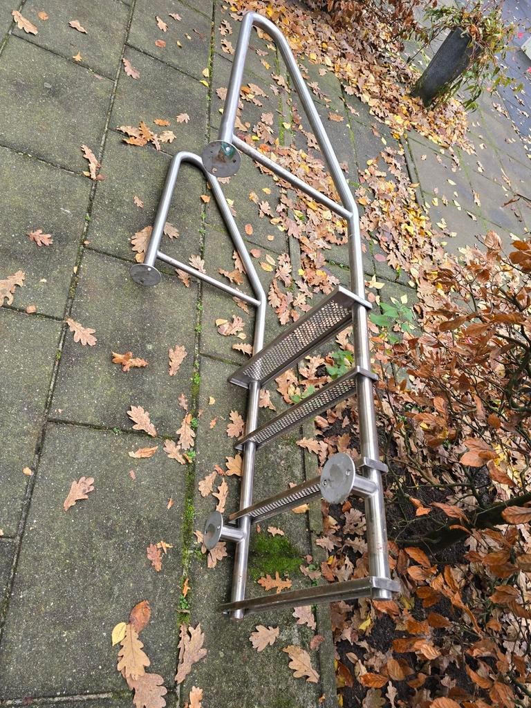 Zwembad Trap / Steiger Trap, Tuin en Terras, Zwembaden, Ophalen, Gebruikt, 80 tot 120 cm, Minder dan 200 cm