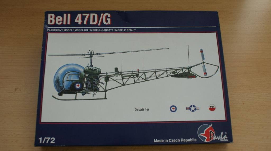 Pavla	Bell	H-47d/g	schaal 1:72, Hobby en Vrije tijd, Overige merken, 1:72 tot 1:144, Helikopter, Nieuw