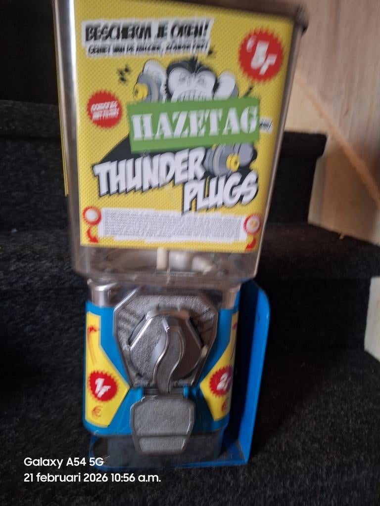 VINTAGE KAUWGOMBALLEN AUTOMAAT, Ophalen of Verzenden, Gebruikt