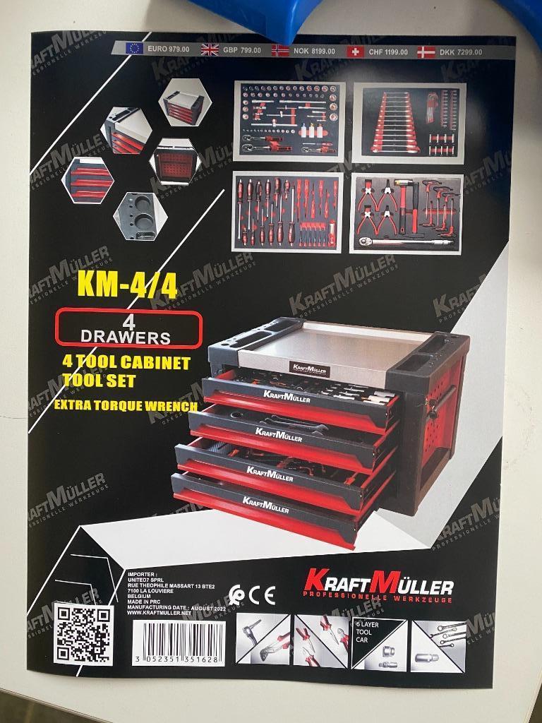 Gereedschapskist kraftmuller tafelmodel, Ophalen of Verzenden, Nieuw