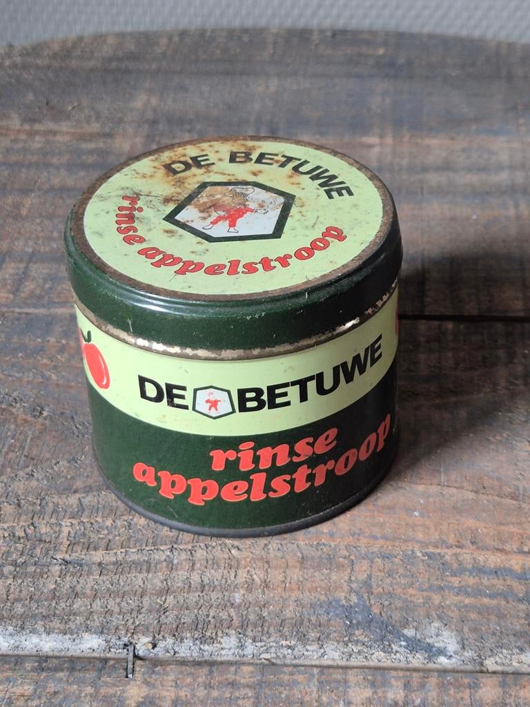 De betuwe rinse appelstroop blik, Ophalen of Verzenden, Gebruikt, Overige