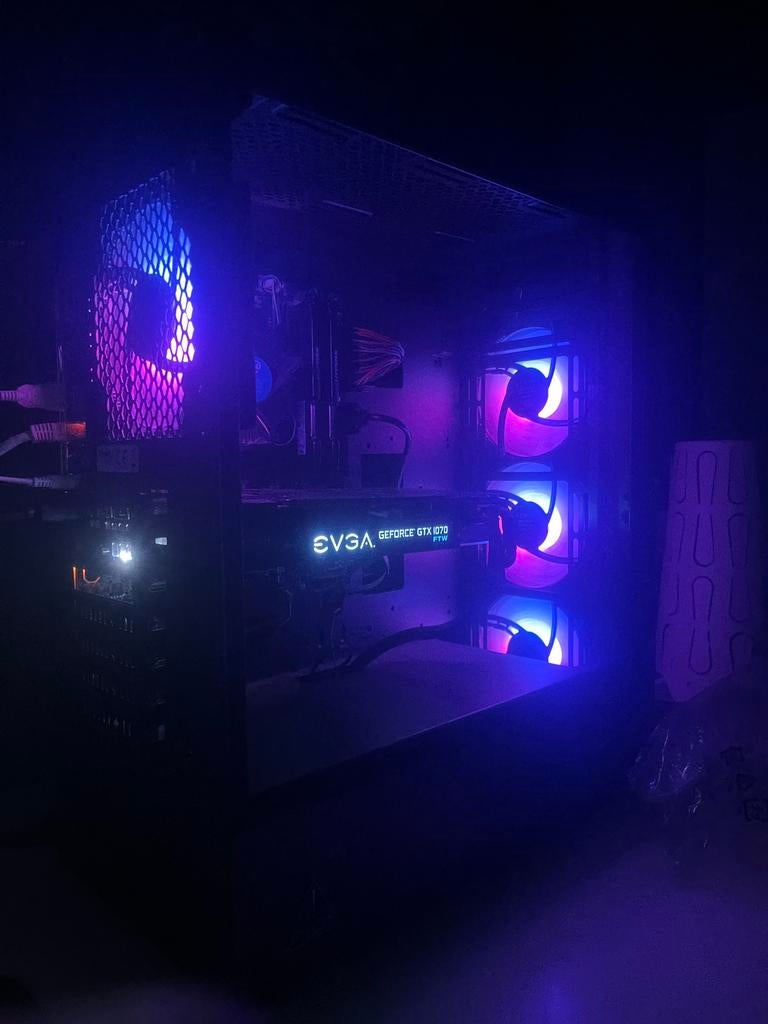 Game pc GTX 1070 I7 6700 computer, Ophalen of Verzenden, Zo goed als nieuw, Gaming, SSD