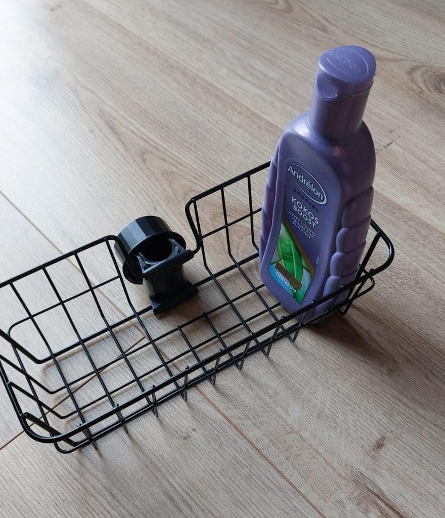 Zwart douchemandje, Ophalen of Verzenden, Zo goed als nieuw, Zwart, Overige typen