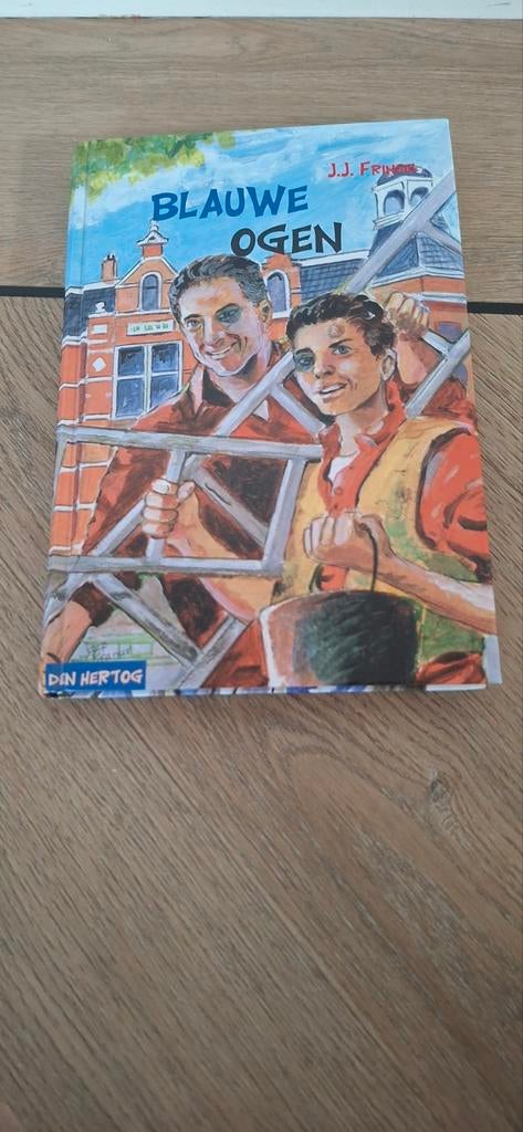 J.J. Johan Frinsel - Blauwe ogen leesboek, Boeken, Ophalen, J.J. Frinsel, Fictie algemeen, Zo goed als nieuw