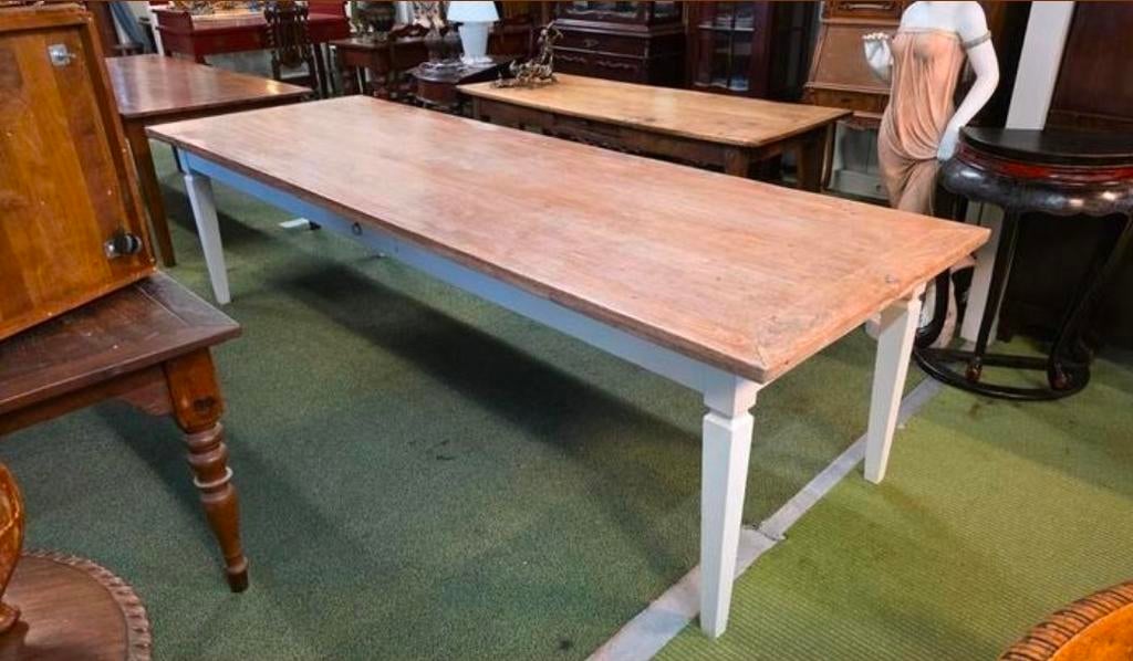 Franse Eettafel 300cm - Geleefd Uiterlijk, Ophalen of Verzenden