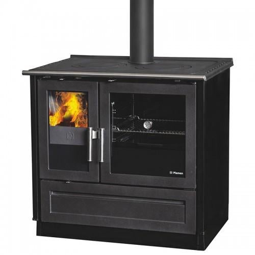 Hout gestookt fornuis/ houtkachel met oven en kookplaat, Ophalen of Verzenden, Nieuw, Hout, Houtkachel
