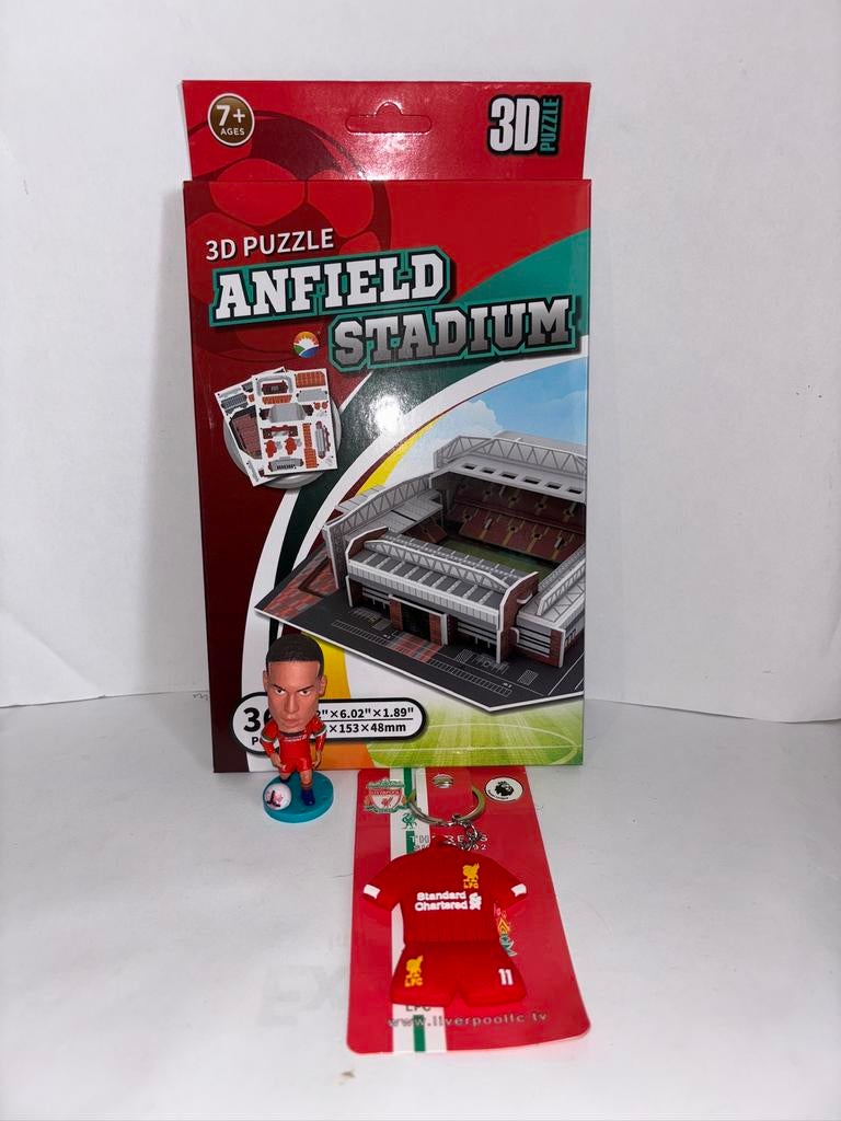 Liverpool fc club pakket, Verzamelen, Sportartikelen en Voetbal, Ophalen of Verzenden, Nieuw, Buitenlandse clubs, Beeldje of Poppetje