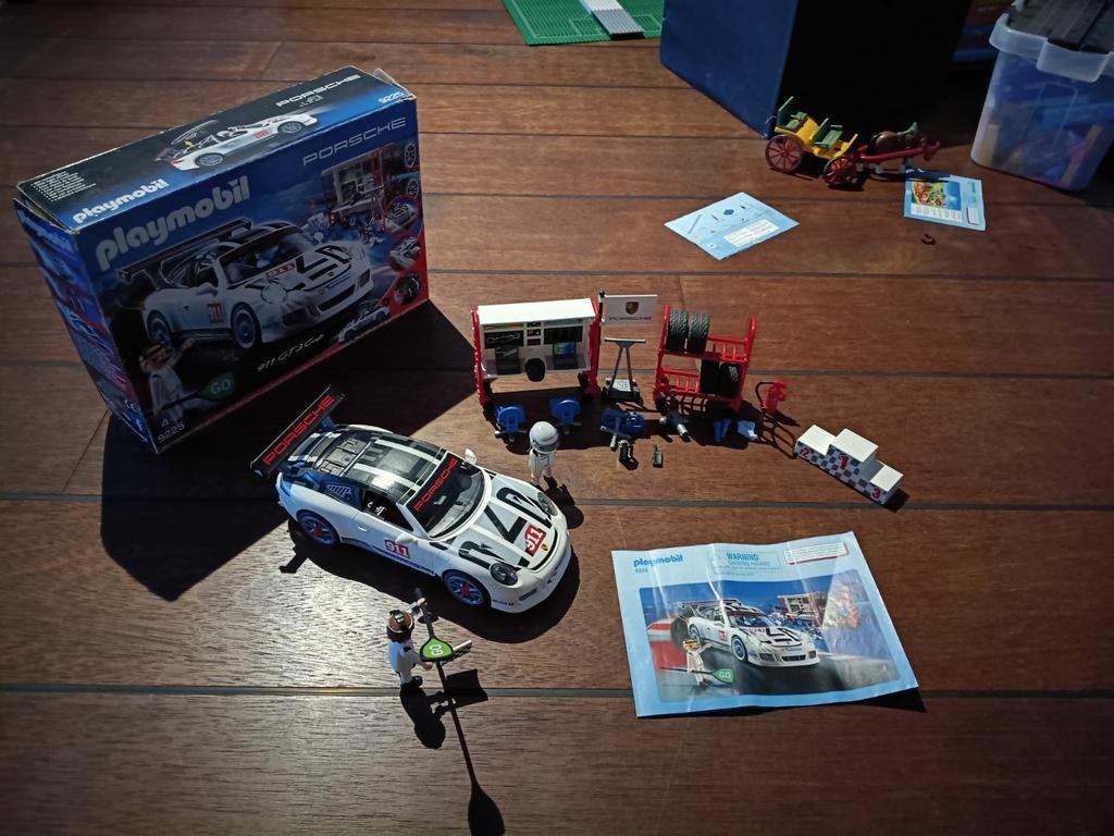 Playmobil porsche 911, Ophalen of Verzenden, Gebruikt, Complete set