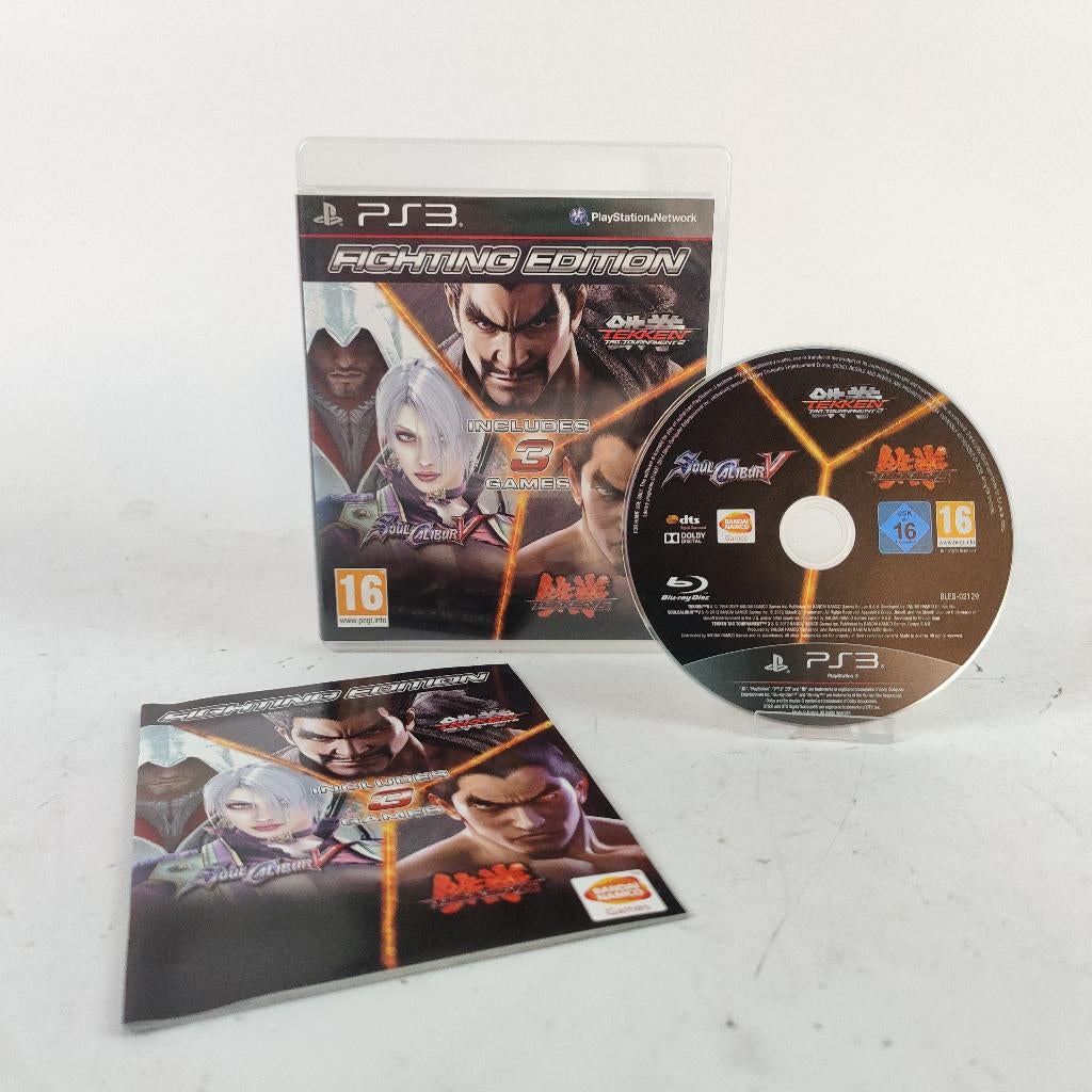 Fighting Edition ps3 Tekken tag 2, Soul calibur 5, Tekken 6, Gebruikt, Vechten, 2 spelers, Ophalen of Verzenden