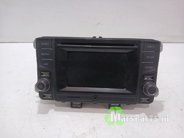 Radio CD Speler van een Volkswagen Polo, Gebruikt, -, Volkswagen, -