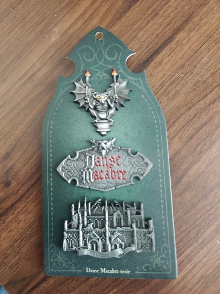 Danse macabre serie, Ophalen of Verzenden, Nieuw, Button of Speldje