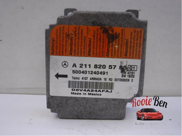 Airbag Module van een Mercedes E-Klasse, Gebruikt, -, Ophalen of Verzenden, -