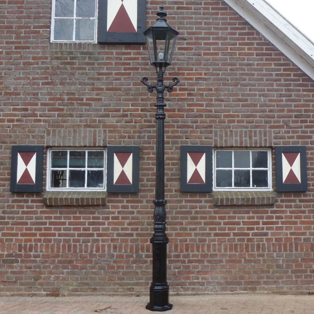 Lantaarnpaal gietijzer stadspaal tuinlantaarn ACTIE, Tuin en Terras, Ophalen of Verzenden, Nieuw