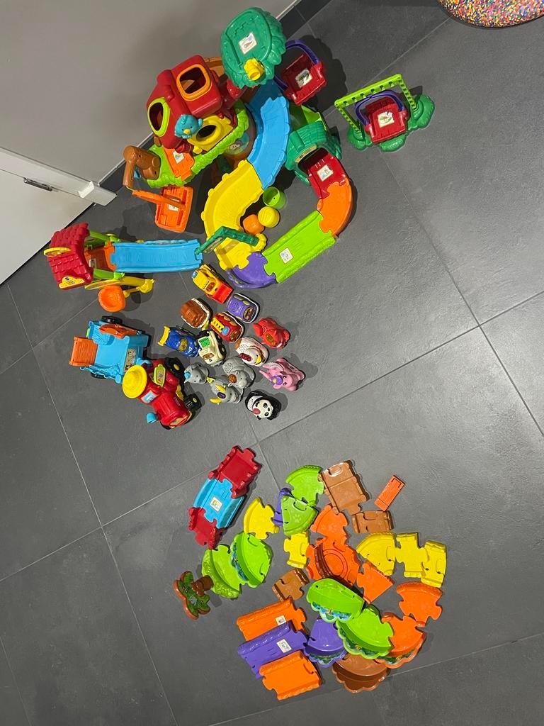 VTech Toet Toet Auto's en Dieren Set, Ophalen, Gebruikt, Auto, Met geluid