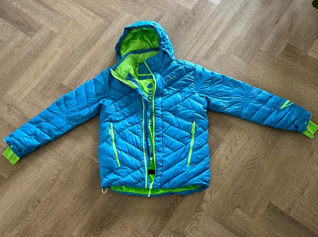 Ski jas ice peak maat L kobaltblauw, Ophalen of Verzenden, Zo goed als nieuw, Jack