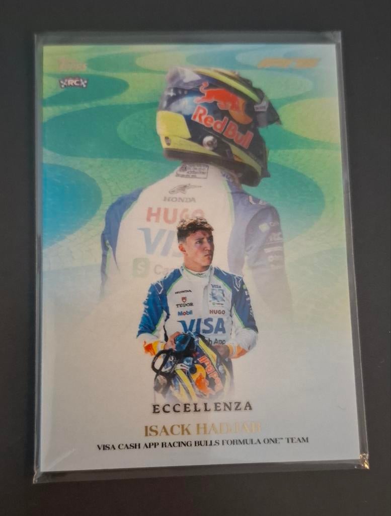 Topps eccellenza f1 2025 base hadjar, lawson, bortoleto enz, Hobby en Vrije tijd, Verzamelkaartspellen | Overige, Ophalen of Verzenden