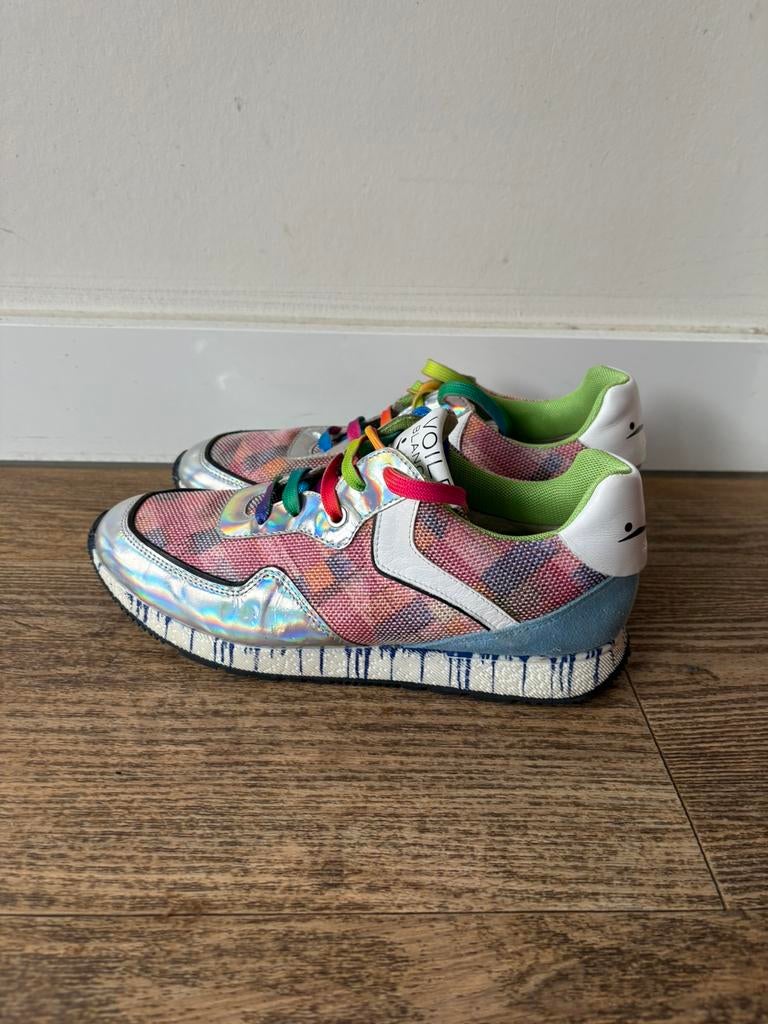 Voile Blanche sneakers maat 37 kleurrijk roze zilver, Kleding | Dames, Schoenen, Ophalen of Verzenden, Zo goed als nieuw