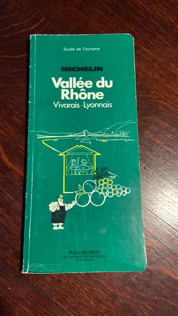 Guide de tourisme- Michelin Vallée du Rhône, Ophalen of Verzenden, Europa, Reisgids of -boek, Michelin