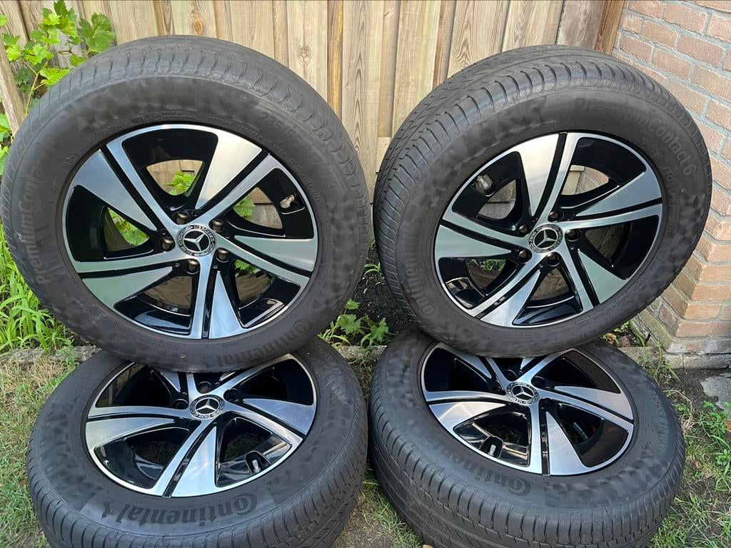 NIEUWE 17” orig Mercedes EQV vito v-klasse Continental zomer, Bestelwagen, Banden en Velgen, Nieuw, 17 inch