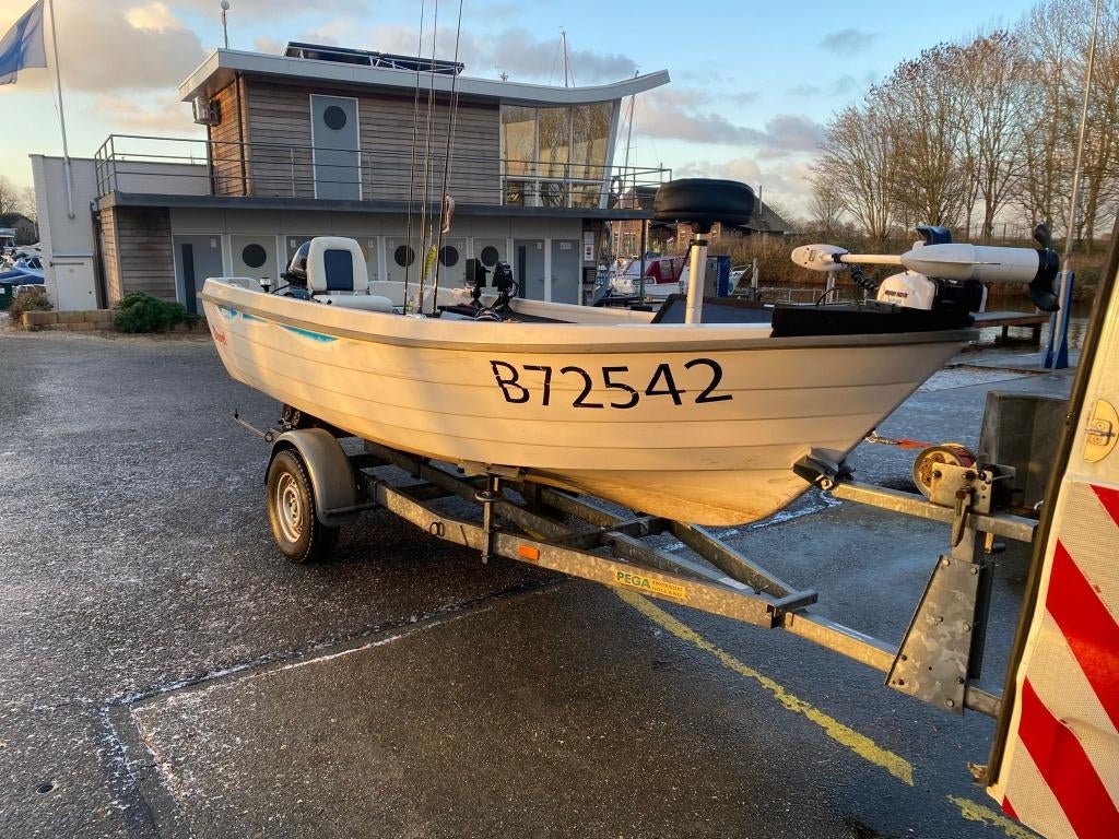 Terhi nordic 6020, Watersport en Boten, Vis- en Consoleboten, Overige materialen, Gebruikt, Tot 10 pk, Ophalen of Verzenden
