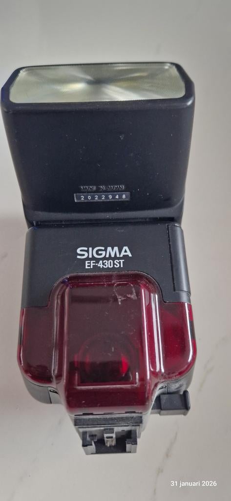 Sigma EF-430 ST Flitser, Audio, Tv en Foto, Fotografie | Flitsers, Verzenden