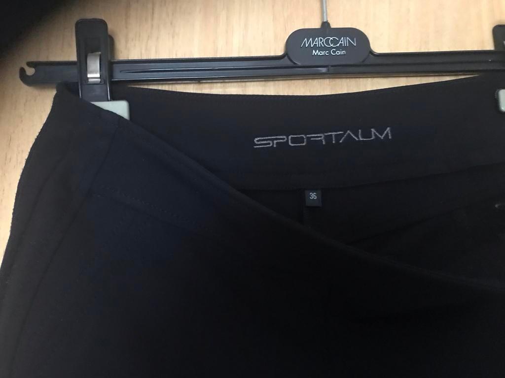 Sportalm Zwarte Broek Maat 36, Ophalen, Zwart, Maat 36 (S), Lang