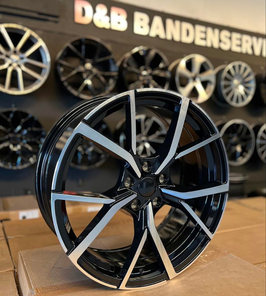 18 19 inch Estoril look velgen 5x112 Vw golf audi seat skoda, 18 inch, Velg(en), Nieuw, Ophalen of Verzenden
