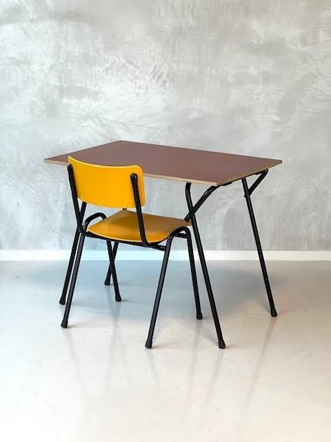 Retro klaptafel nieuw buro thuiskantoor bureau tafel, NL, Ophalen of Verzenden, Valk, Valk