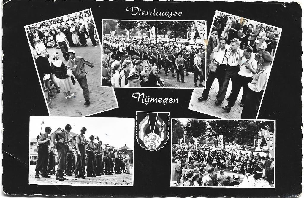 Nijmegen;  Vierdaagse, Verzenden, 1940 tot 1960, Gelopen, Gelderland