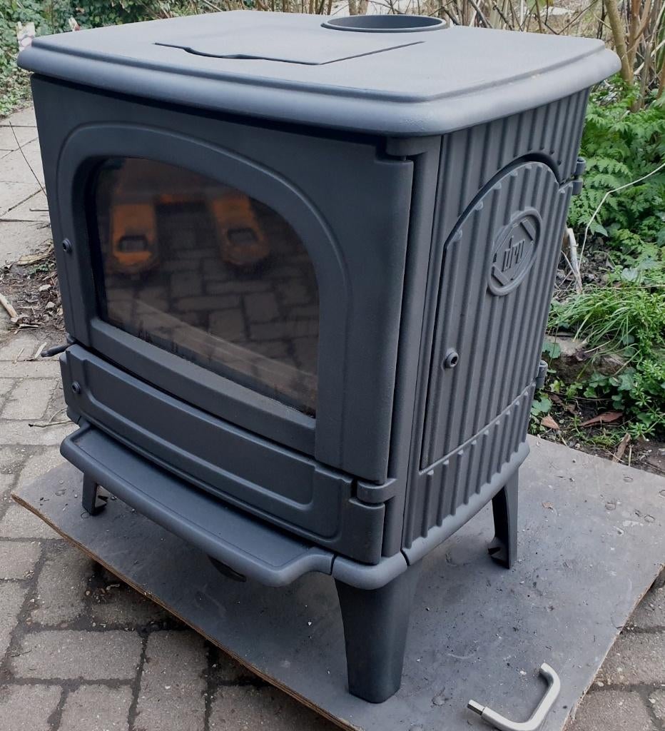 houtkachel dru 64 in prima staat 9kw, Huis en Inrichting, Kachels, Houtkachel, Ophalen of Verzenden, Zo goed als nieuw, Vrijstaand
