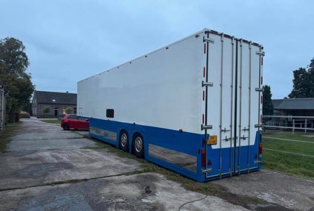 Wilson Double Deck race trailer / Oplegger, Auto's, Vrachtwagens, Bedrijf, Overige merken, BTW verrekenbaar, Ophalen