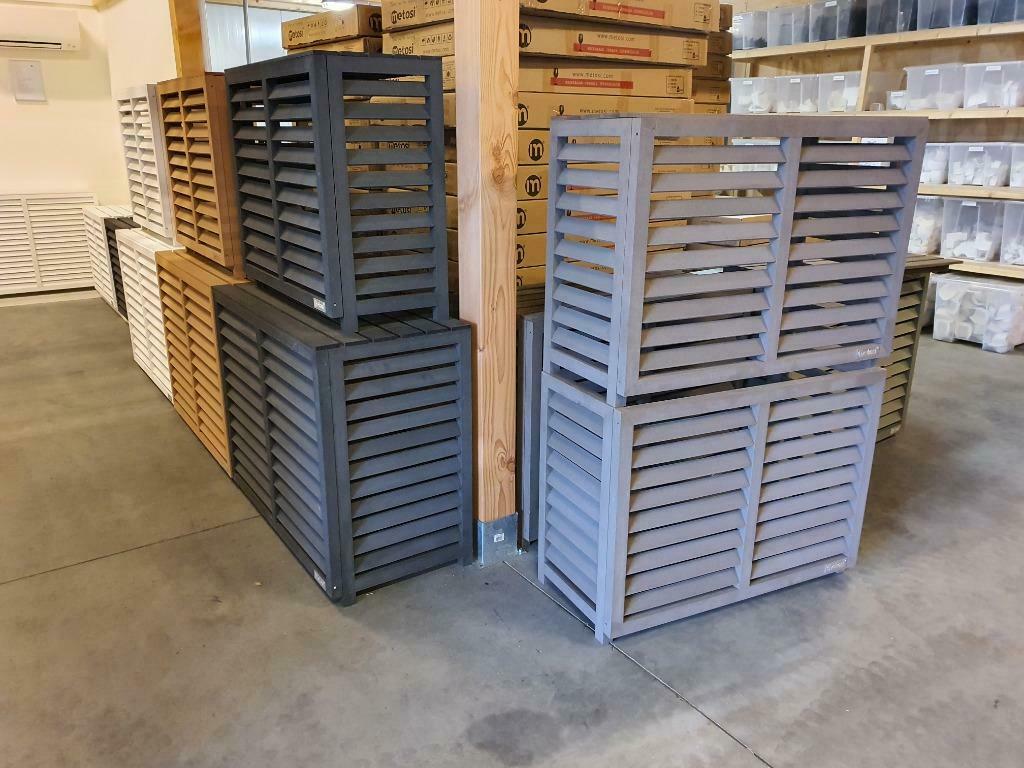 Airco buitenunit Metosi ombouw cover van Composiet duurzaam!, Koelen en Ontvochtigen, Timer, Nieuw, 3 snelheden of meer