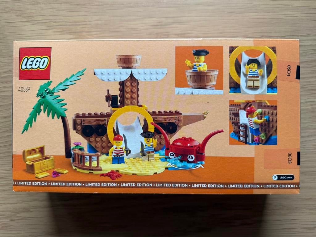 Lego 40589 Pirate Ship Playground - Limited Edition, Ophalen of Verzenden, Nieuw, Complete set, Lego