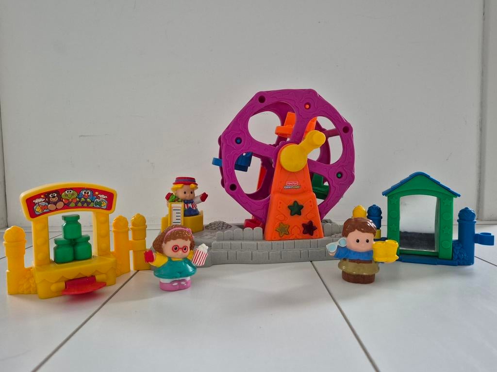 Fisher-Price Little People Pretpark Speelset, Kinderen en Baby's, Speelgoed | Fisher-Price, Ophalen of Verzenden, Zo goed als nieuw
