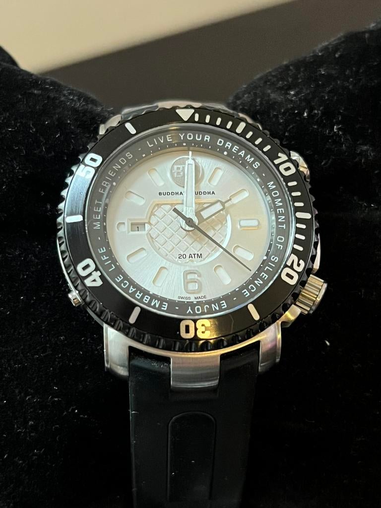 Buddha to Buddha Horloge, Sieraden, Tassen en Uiterlijk, Horloges | Dames, Zo goed als nieuw, Polshorloge, Overige merken, Staal