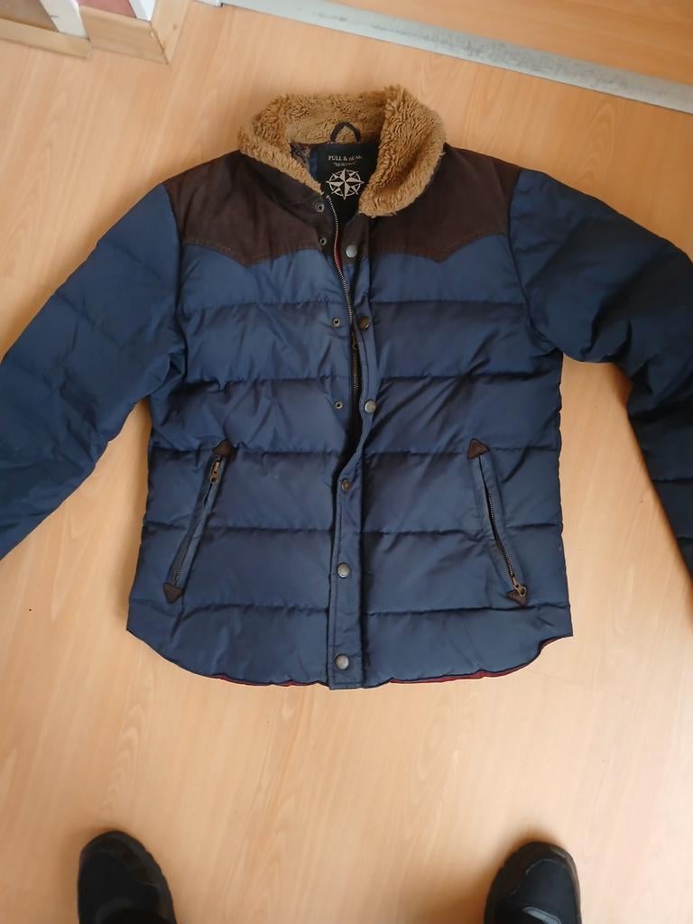 Heren/jongens winterjas Pull & Bear, maat L40, Ophalen of Verzenden